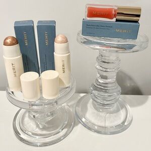 Merit Beauty Highlighter and Lip Oil Set